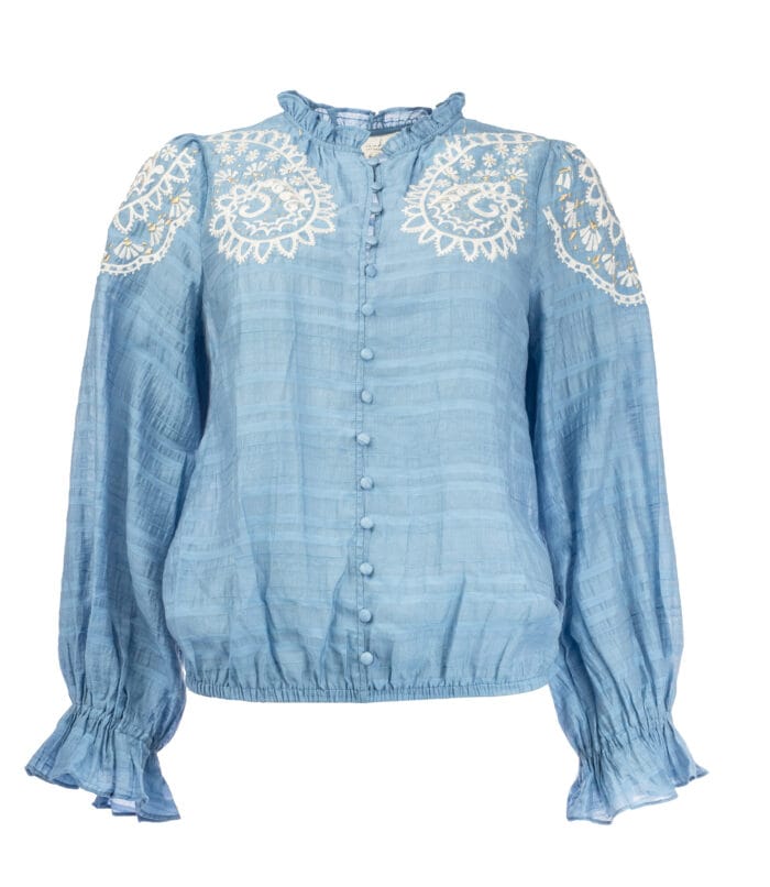 ICNK BLOUSE MARIA LYOCEL Embroidery